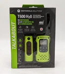 Motorola Talkabout T600 H2O Waterproof Two Way Radios Pack. Fixed Price $49.99.