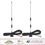 Bnc Male Magnetic Base Antenna For 20-1300MHZ Radio Scanners And Walkie Talkies. Fixed Price $30.18.