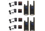 Pairs Of Motorola Tlkr T82 Walkie Talkies + Charger Durable Batteries IPX4. Fixed Price $187.65.