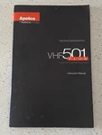 Apelco Vhf 501 Plus Handheld Radiotelephone Instruction Manual. Fixed Price $7.99.
