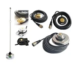 Mobile Radio Antenna Vhf 143-159MHZ Hole Trunk Magnet Mount PL259 BRPT152. Fixed Price $26.00.