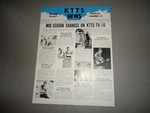 Vintage Ktts Cbs Radio Television Channel 10 News Springfield, Mo. Jan. 1969. Fixed Price $19.95.