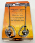Midland AVP1 Vox Hands-free Headset Microphones For Frs Gmrs 2 Way Radios Pack. Fixed Price $26.60.