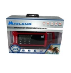 New Midland ER210 Emergency Crank Weather Am/fm Radio Flashlight Charger. Fixed Price $44.99.