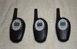 3 Cobra Microtalk PR245 6-MILE 22-CHANNEL Two-way Radios With Charger.. Fixed Price $15.00.