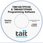 Tait TM9100/TP9100 & TM9400/TP9400 Programming Software Version 2.8.1.1. Fixed Price $25.99.