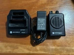 Motorola Minitor V(5) Vhf Pager 151-158.9975 Mhz. Charger And Two Batteries. Fixed Price $85.00.