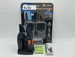 Cobra ACXT390 Walkie Talkies Rechargeable, 23 Mile Range Set With Dock (2 Pack). Fixed Price $34.95.