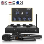 Sound Town Wireless Microphone Karaoke Mixer System W/ 2 MIC(SWM15-MAX). Fixed Price $107.94.