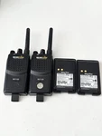 2X Motorola Bearcom BC130 16CH AAH84KDJ8AA2AN Vhf 150-174 Radios W/batteries. Fixed Price $99.00.