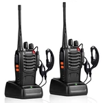 Pxton Walkie Talkies 2 Pack Rechargeable Long Range Two Way Radios. Fixed Price $31.81.