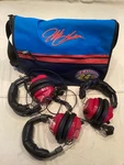 3 Racing Jeff Gordon Crew Headsets & Cables No Microphones Nascar Pit (f-g). Fixed Price $114.88.