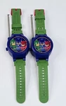 Pjmasks 2PCS Walkie Talkie Wrist Watch Indoor/outdoor Two-way Interphone Kid Toy. Fixed Price $14.00.