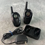 Cobra Microtalk CXT275 Walkie Talkies 2-WAY Radio, Charging Stand & Power Supply. Fixed Price $24.95.