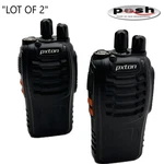 2-PACK Pxton PX-888S Walkie Talkie Uhf Two Way Radio Long Range. Fixed Price $34.99.