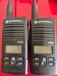 Pair Motorola RDU4160D 2-WAY Business Radios Channel Watt Uhf. Fixed Price $300.00.