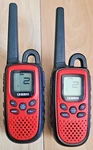 Uniden GMR2240-2CK Two Way Radios Walkie Talkies Pair Red Black Tested. Fixed Price $25.00.