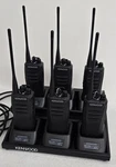 Kenwood NX-340 Uhf Digital Portable Radio Lot Of 6 Very Good Condition. Fixed Price $1000.00.