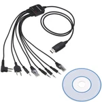 8IN1 Usb Programming Cable Cord Wired For Baofeng Motorola Kenwood Hyt Radio Cd. Fixed Price $14.39.