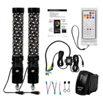2PCS 1FT Spiral Led Fat Whip Light Antenna Rgb Chasing For Can-am X3 Rzr Utv Atv. Fixed Price $99.63.