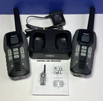 2X Uniden GMR5098-2CKVP Two Way Radios Mile Boost Noaa W/ Charger Dock Vgc. Fixed Price $31.99.