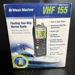 West Marine Vhf 155 Floating Submersible Two-way Radio. Fixed Price $69.00.