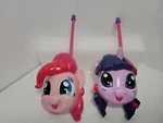 2017 My Little Pony Set Of Two Walkie Talkies By Hasbro Works. Fixed Price $18.99.