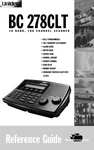Uniden Bc 278CLT Instructions Operating Manual User Guide Coil Bound. Fixed Price $16.95.