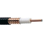 Commscope FSJ4-50B 1/2 Inch Corrugated Copper Superflexible Foam Coaxial Cable. Fixed Price $170.00.