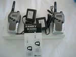 Un-wired UFR-670-2 2/TWO Way Radio Walkie Talkie Clip+battery+charger. Fixed Price $34.99.
