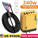 240W Supe Fast Charging Usb Type Wall Charger For Samsung Iphone Android. Fixed Price $11.99.