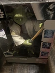 Disney Star Wars Force Awakens Legendary Yoda 16" Spin Master 115 Phrases Nib. Fixed Price $55.91.
