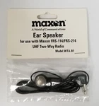 Maxon WTA9F Ear Speaker For FRS-114. Fixed Price $14.35.