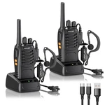Walkie Talkies 16 Channel Two With Original Earpieces, 2-WAY Radios.... Fixed Price $31.55.