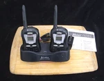 Cobra Microtalk 2 Mile Hand Held Radio W/ Rechargeable Batteries +instructions. Fixed Price $18.00.
