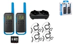 Motorola Frs, Talkabout T270 Two Way Radio, 2-PACK Walkie Dual Charger Earpieces. Fixed Price $99.99.