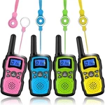 Wishouse Walkie Talkies For Kids 4 Pack,family Walky Talky Adults Children Ra.... Fixed Price $72.57.