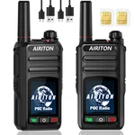 Airiton Walkie Talkies Fast Radio Unlimited Range Nationwide 4G Long Black. Fixed Price $174.57.