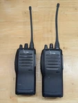 (2) Icom IC-F21 Uhf 16CH Commercial/gmrs Handheld Transceivers. Fixed Price $49.99.