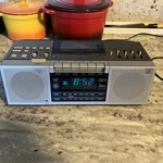 General Electric Model 7 - 4965A Stereo Fm/am/clock Radio Cassette Recorder. Fixed Price $30.00.