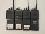 Lot Of 4 Motorola Ht 1000 Two-way Radio Walkie Talkies H01SDC9AA3BN. Fixed Price $49.95.
