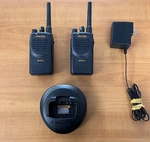 Lot Of 2 Motorola Mag One BPR40 Portable Uhf Radios, AAH84RCS8AA1AN W/ Charger. Fixed Price $100.00.