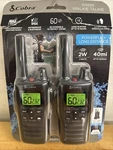 Cobra RX685 Walkie Talkie Two-way Radio 60 Channel 40 Mile Distance 2W Black. Fixed Price $50.39.