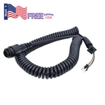 For Motorola HMN1090A HMN1090B HMN1090C Radio Microphone Replacement Curly Cable. Fixed Price $34.65.