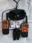 Midland X Talker T51 Set Two Way Radios W/ Charger As-is Untested. Fixed Price $15.00.