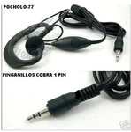 2 Headset Microphones For Walkies Cobra Earrings With Ptt. Fixed Price $14.06.