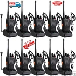 Walkie Talkie Long Range 50 Mile Two Way Radio Charge Waterproof 6 / 10 Pack Set. Fixed Price $97.99.
