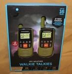Smartgear 2 Pack Weather Walkie Talkies Up To 16 Miles Way Radios - New. Fixed Price $29.95.