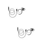 2 Packs Bommeow Two Way Radio Earphone For Motorola XPR3300 XPR3500 XIRP8600. Fixed Price $29.70.