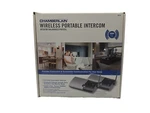 Chamberlain NLS2 Wireless Portable Intercom-double Unit New Open Box. Fixed Price $39.93.